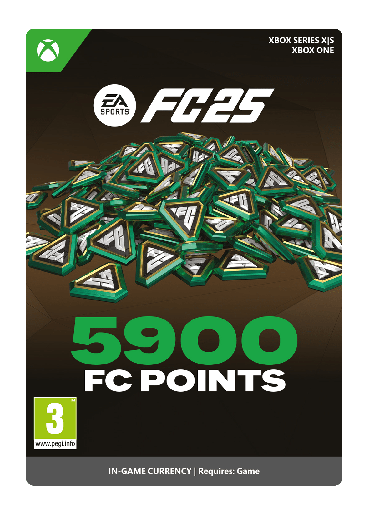 EA SPORTS FC 25: 5900 FC Points for Xbox Consoles