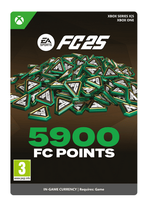EA SPORTS FC 25: 5900 FC Points for Xbox Consoles