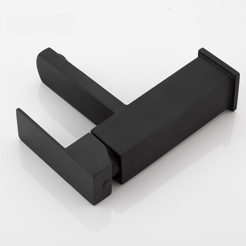 Delmer Black Square Faucet
