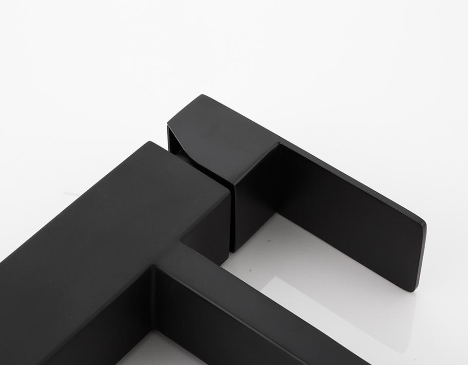 Delmer Black Square Faucet