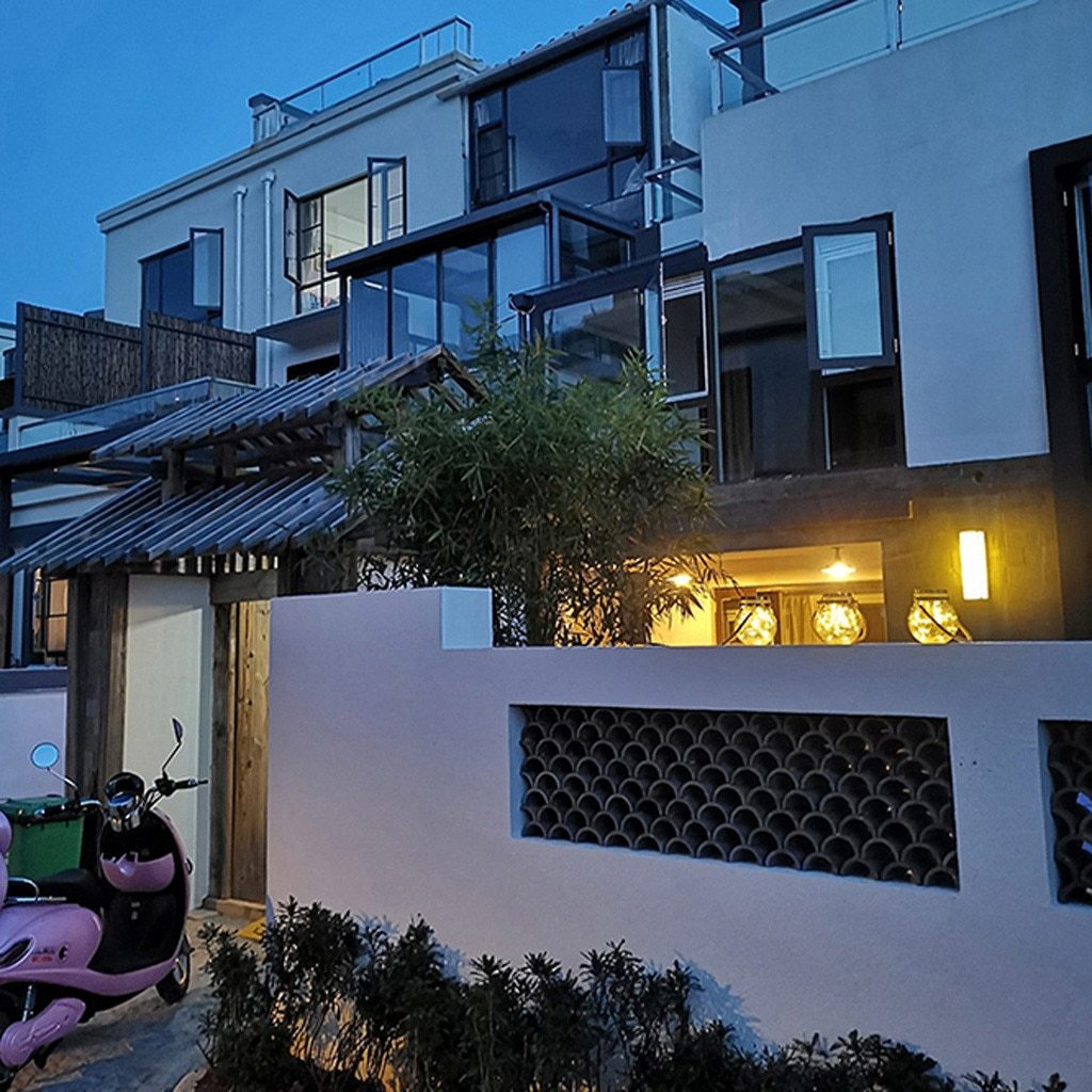 Round Glass Jar Hanging Lamp